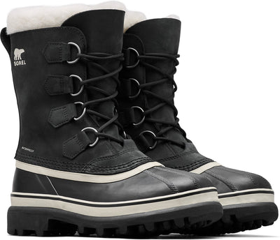 Bottes de neige femme Sorel caribou™ wp - noir, pierre - taille 39,5