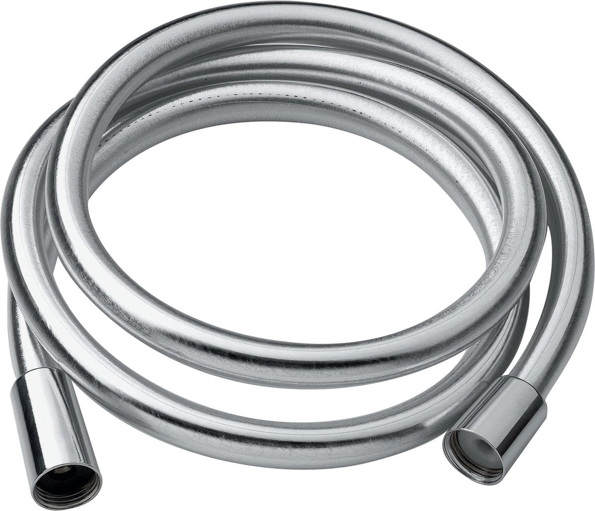 Flexible de douche confort Plieger - universel - plastique - argent - 200 cm - Garantie 10 ans