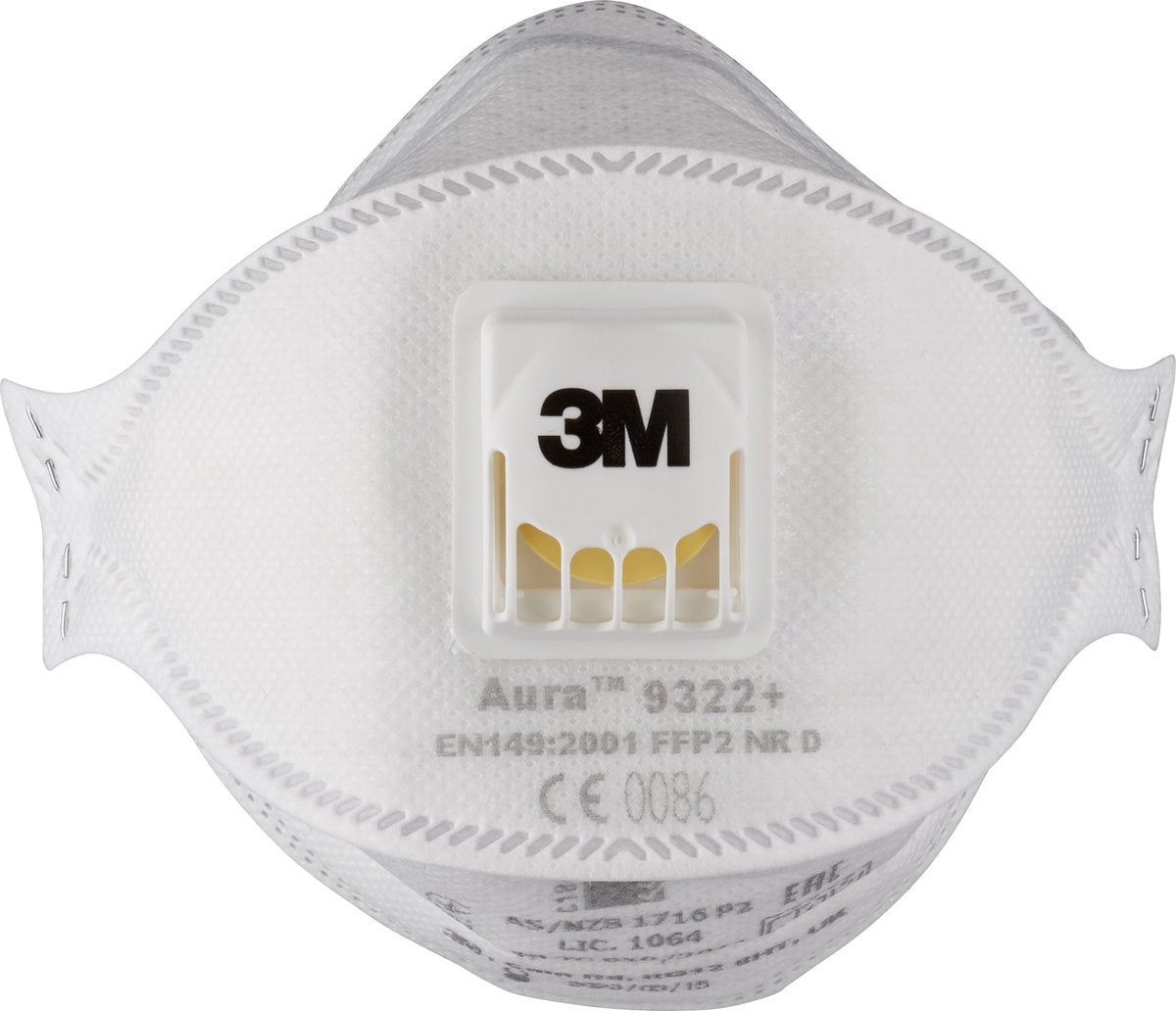 Masque anti-poussière 3m ffp2 - 9322 - 10 pièces (boîte)