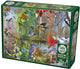 Puzzle Cobble Hill 1000 pièces - Paysage de puzzle d'oiseaux.