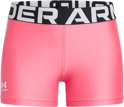 Under Armour g heatgear shorty leggings de sport filles - rose