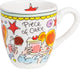 Mini mug Blond Amsterdam rattrapant - bord menthe