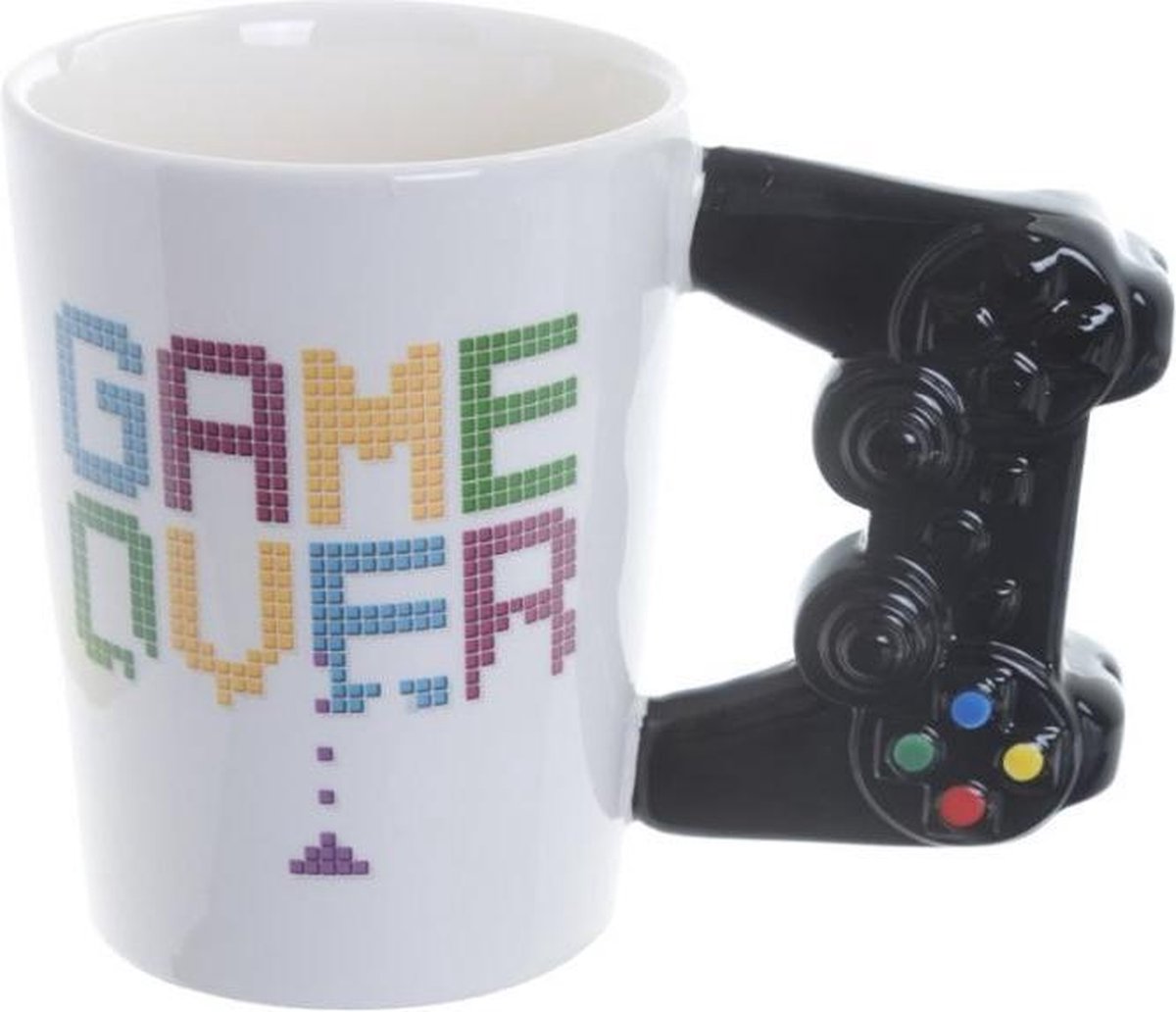 Game Over - Handle Formed Ceramic Tug