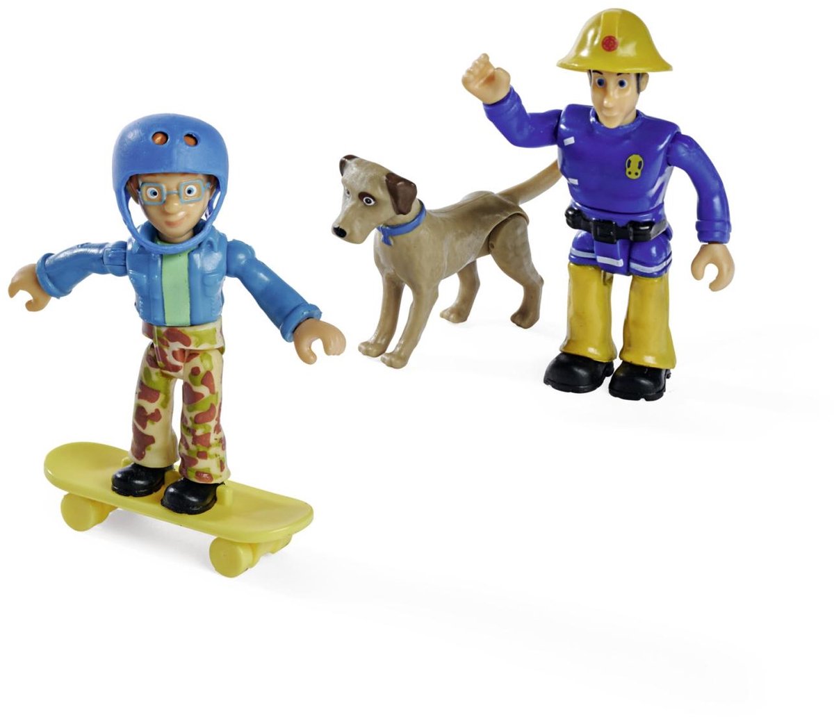Figurines de Sam le Pompier - Rose, Tom, Woolly