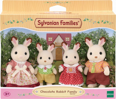 Familles époques sylvaniennes 5655 Famille de lapin au chocolat