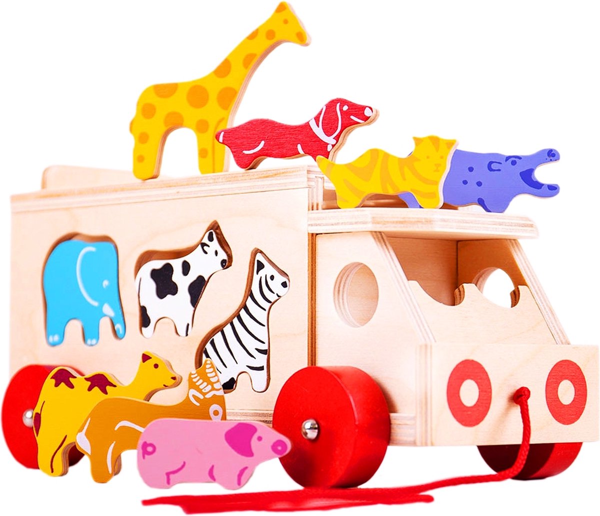 Bigjigs Box Box Truck, 11dlg.