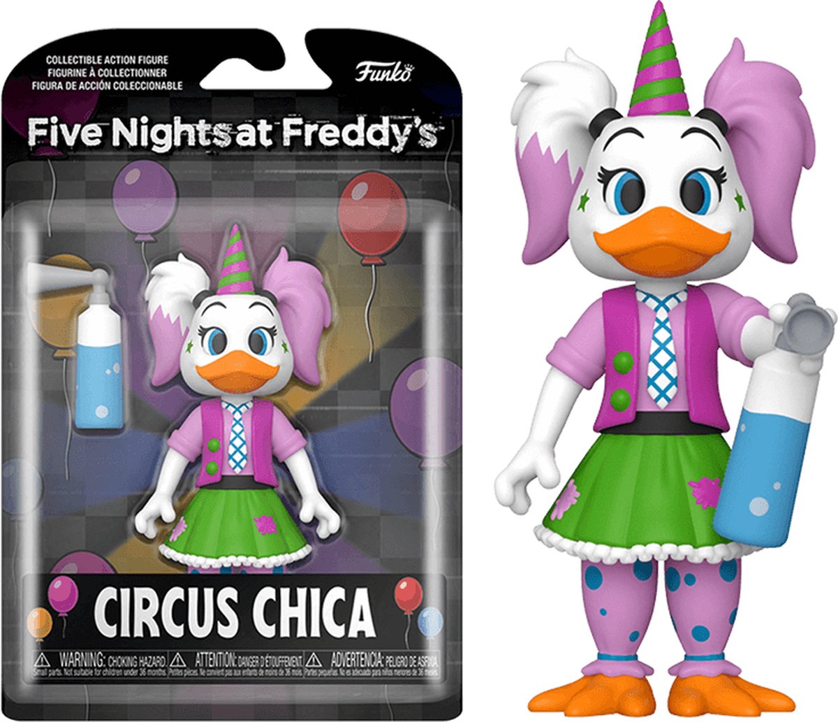 Funko cinq nuits chez Freddy?'s - figurine Circus Chica 13 cm figurine de collection - multicolore