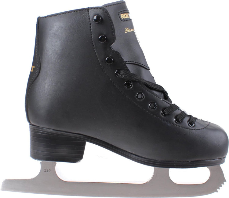 Roces – paradis – patinage artistique – patinage femme – noir – fer à stabilité classique en acier inoxydable – taille eu 37