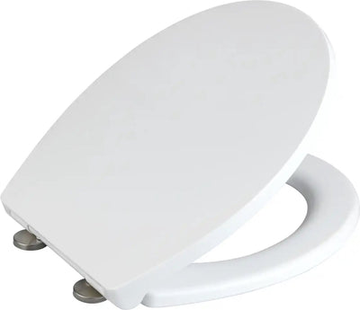 Abattant de toilettes Wenko ostuni - thermoplastique blanc - fermeture soft close facile à fermer - fixation fix-clip déclicable - abattant de toilettes - abattant de toilettes - blanc