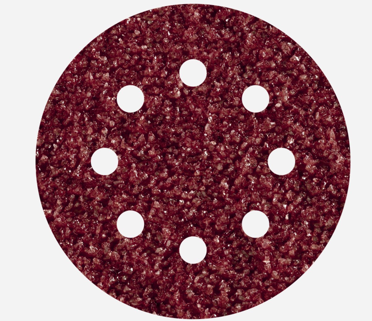 Wolfcraft - 25 disques abrasifs ø 125 mm - grain 40 - papier de verre avec Velcro pour bois et métal - pour ponceuse excentrique - 2069100