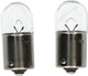 Éclairage de voiture Carpoint premium r5w 12v - lot de 2 - lumière blanche brillante - durable et facile à installer