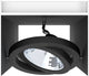 Eglo vidago - Plafonnier LED - 1 lumière - blanc noir