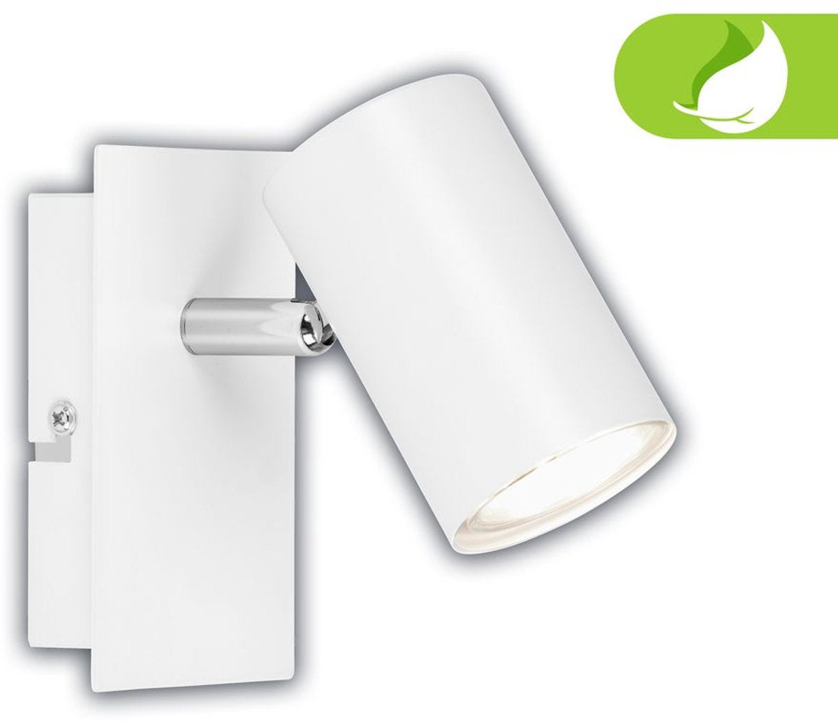 B.k.licht briloner isil a – spot en saillie – avec eek une source lumineuse* – spots orientables – spots de plafond blancs – 12 cm