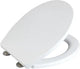 Abattant de toilettes Wenko ostuni - thermoplastique blanc - fermeture soft close facile à fermer - fixation fix-clip déclicable - abattant de toilettes - abattant de toilettes - blanc