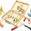 Boîte à outils en bois Playwood - 12 pièces.