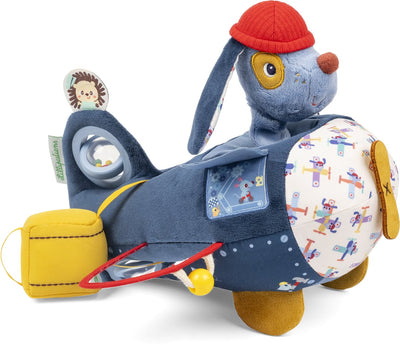 Lilliputiens - avion d'activité - Jules le chien