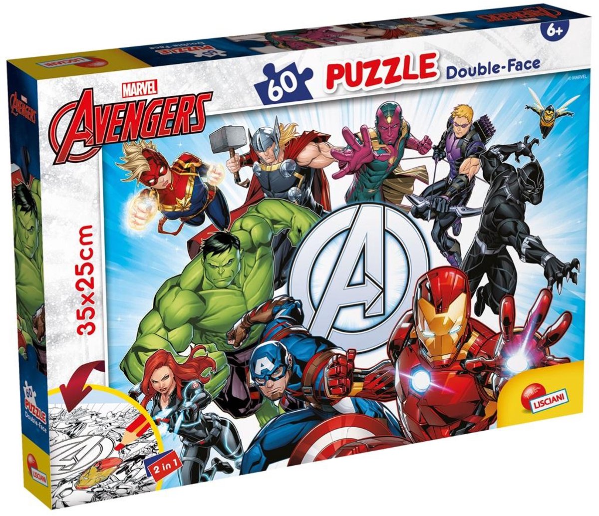 Lisciani merveille puzzle df m-plus 60 vengeurs