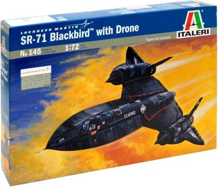 Italeri SR-71 Blackbird avec drone - avion militaire - 1:72