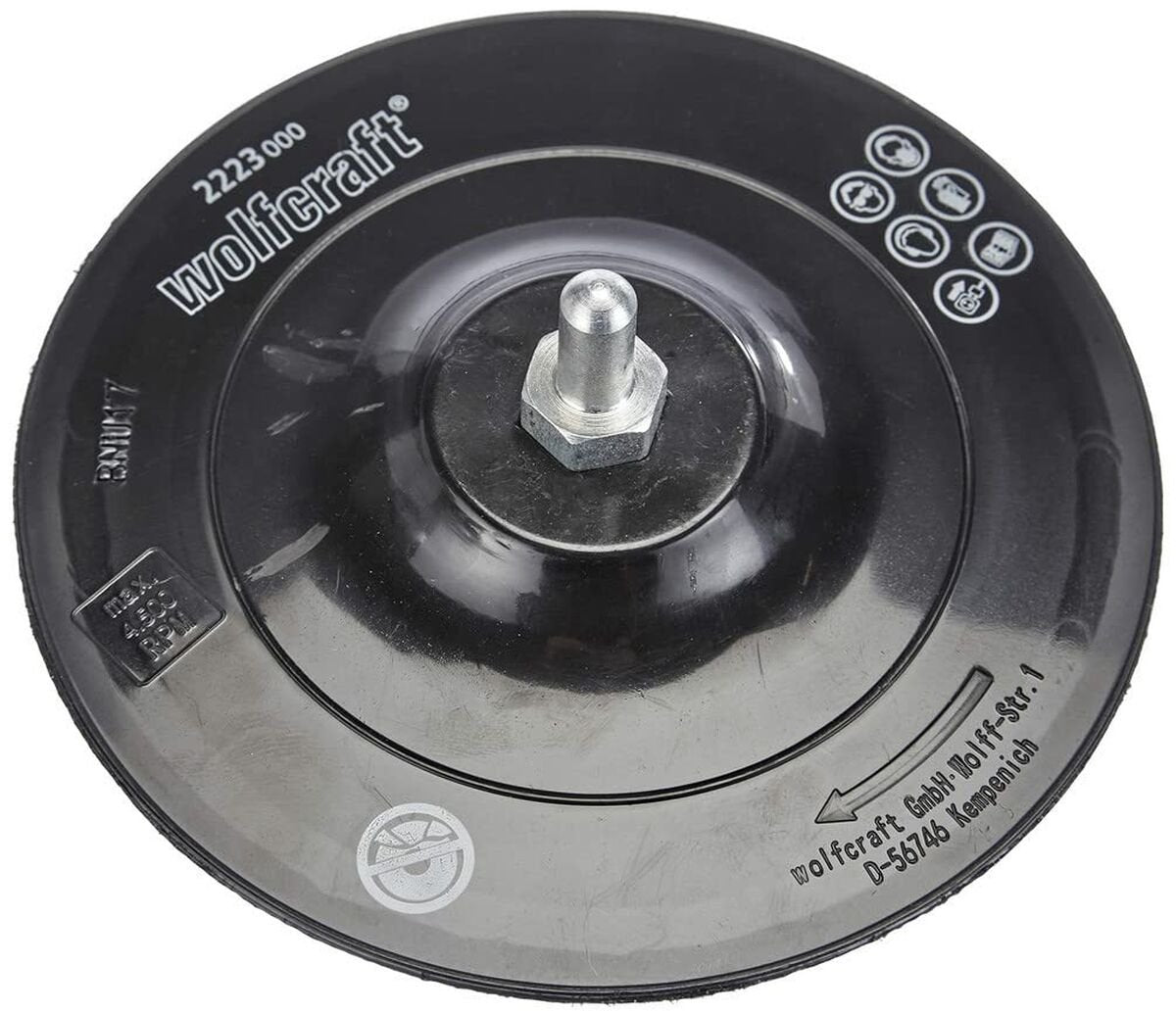 Wolfcraft - patin de support pour perceuse ø 125 mm - 2223000