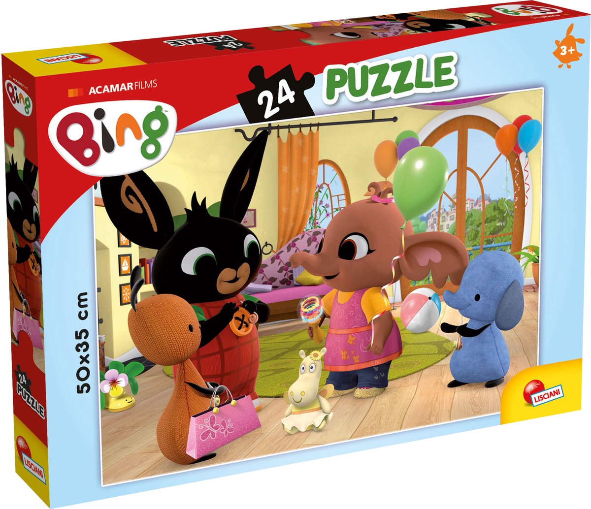 Puzzle Lisciani plus 24 bing titre 1