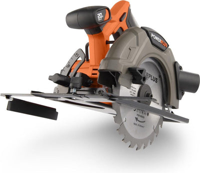 Scie circulaire sans fil double puissance Powerplus powdp25260 - outil brushless 40v, ø190mm - sans batterie ni chargeur - avec 1 acc.