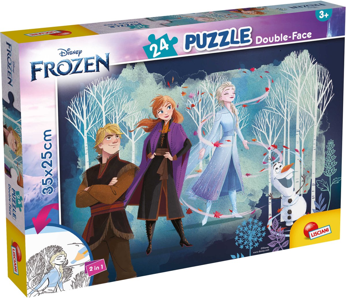 Lisciani Disney Puzzle Df M-Plus 24 La Reine des Neiges