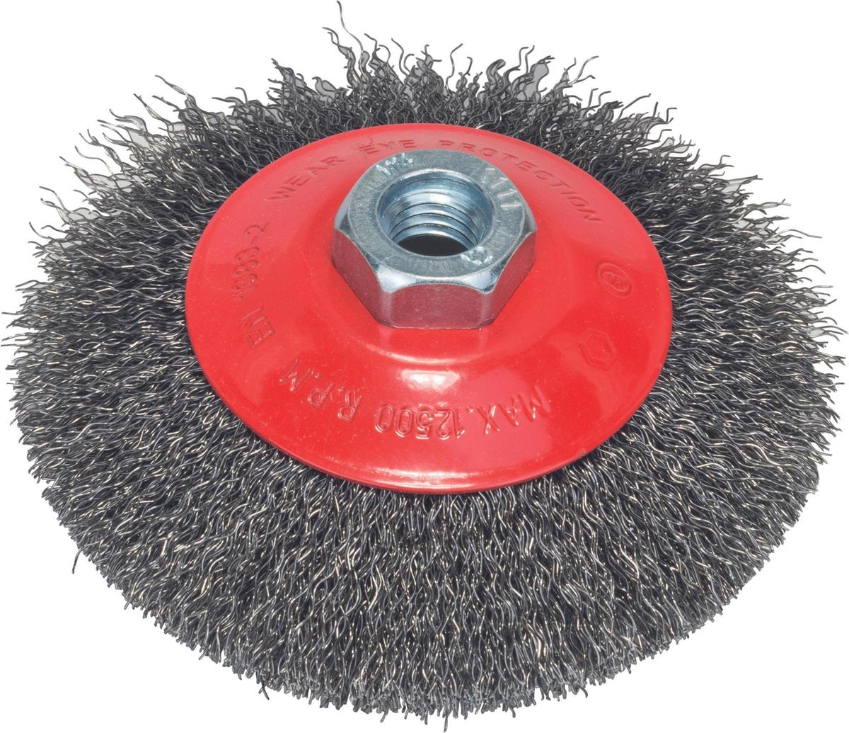 Bosch m14 brosse conique 115 ondulé 0,35 acier