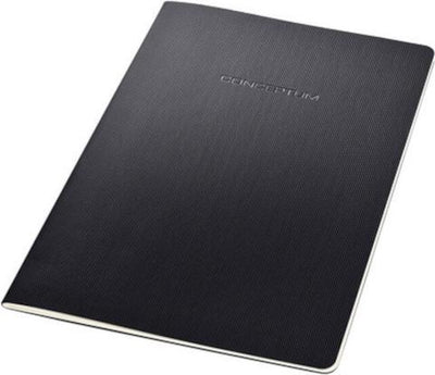 Carnet Sigel a5 - conceptum - noir - couverture souple - 64 pages - 80 grammes - diamant - si-co862