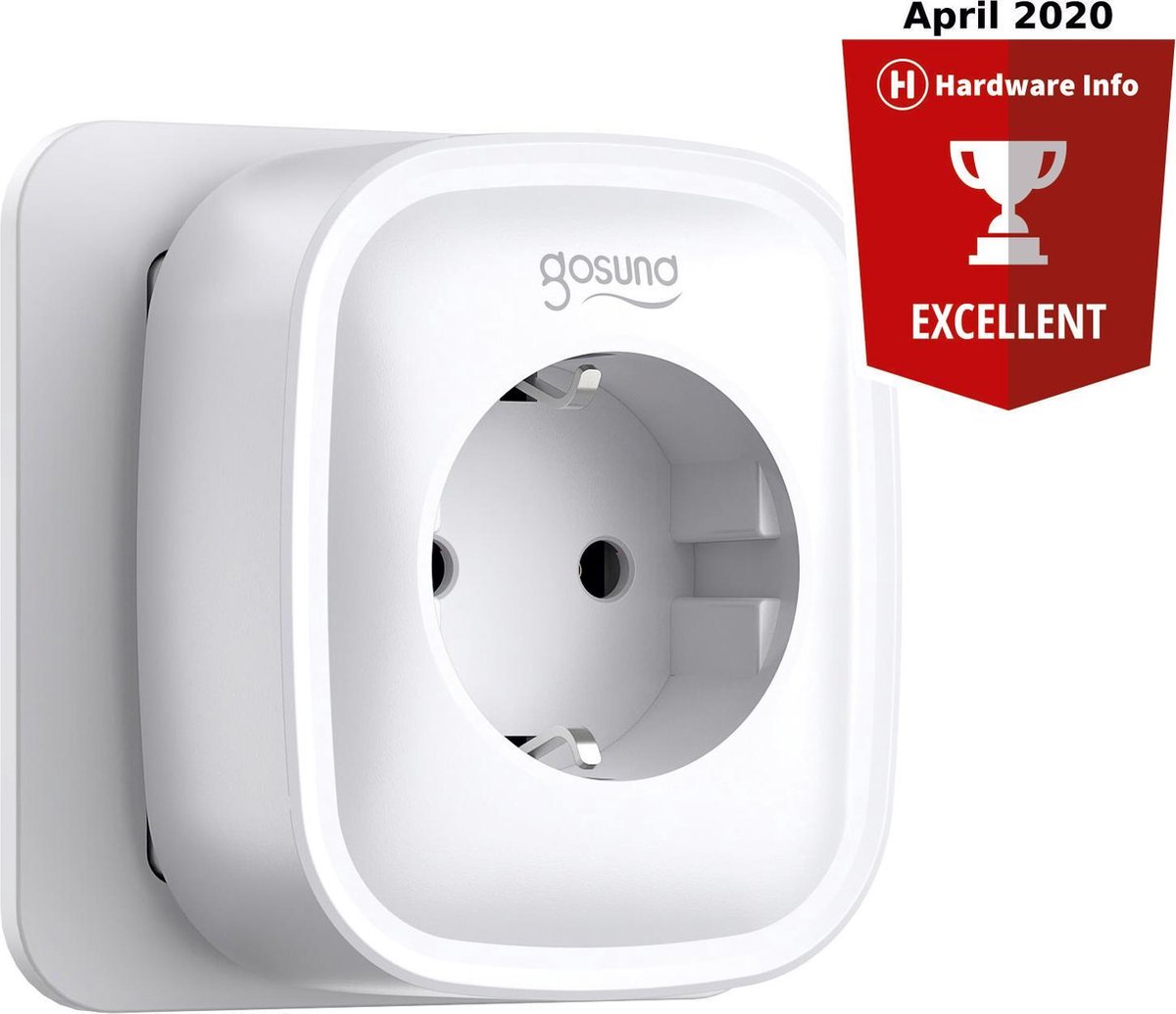 Gosund sp112 prise intelligente simple - prise intelligente - comprenant 2 x entrées USB - alexa - google home - ifttt