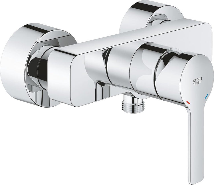 Robinet de douche Grohe linaere neuf - mitigeur - montage mural - entraxe 15 cm - chrome