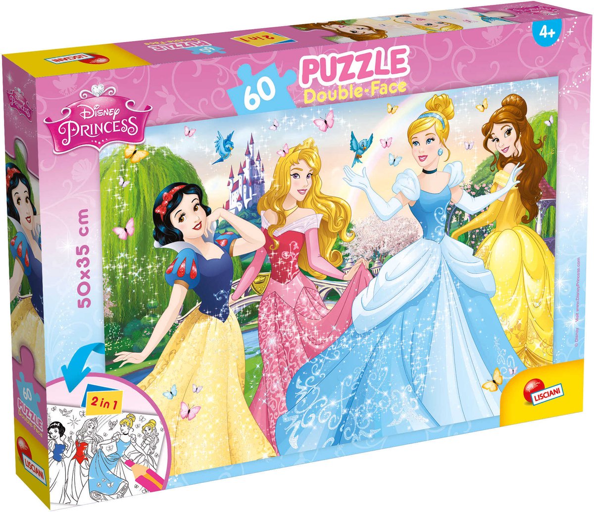 Lisciani puzzle df plus 60 princesse
