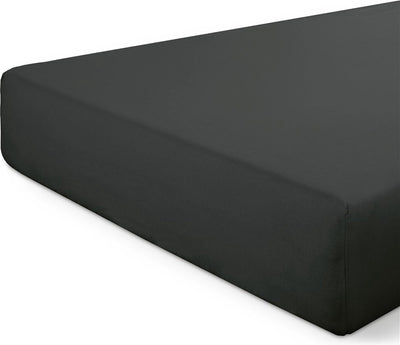 Dindi home drap-housse dindi basic beauty - 180x200 - 100% coton - noir