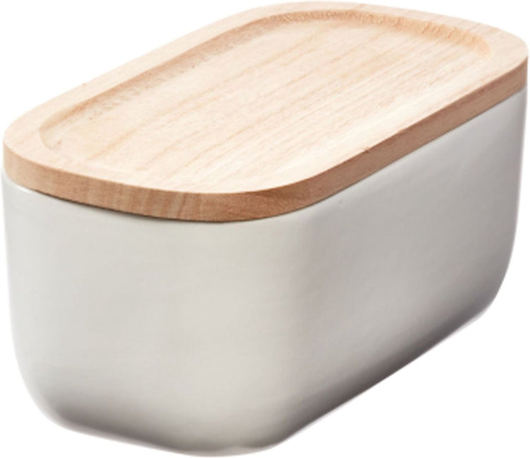 Idesign - boîte de rangement éco bureau avec couvercle - plastique - blanc