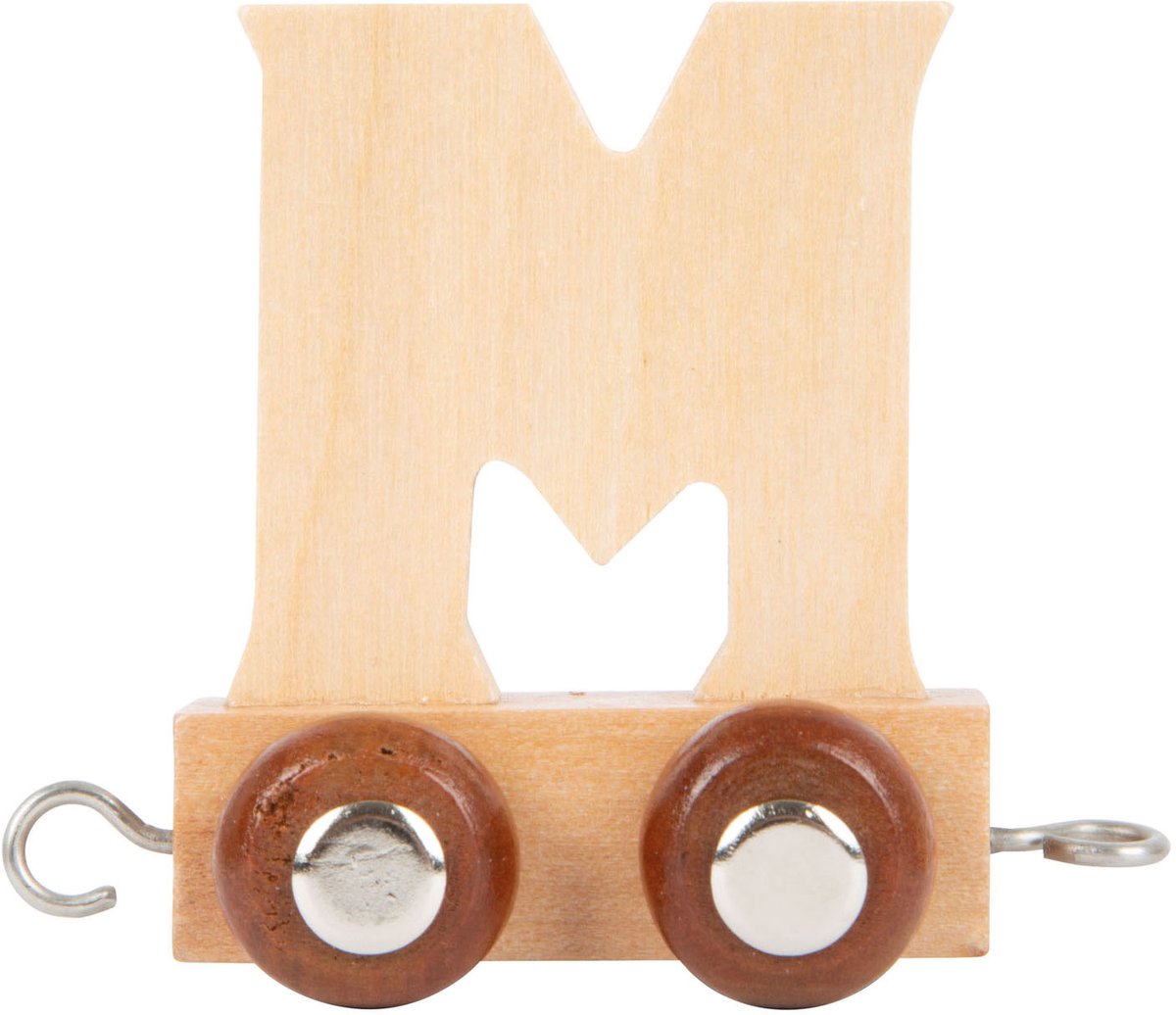 Petit pied - police en bois - M - 12 pièces