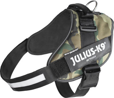 Julius k9 julius-k9 idc power harnais - harnais pour chien - 2xl - taille 3 - camouflage