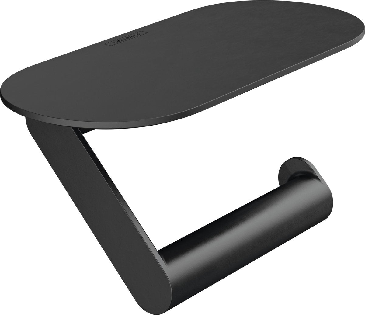 Hansgrohe walltoris porte-rouleau de papier toilette 23x9,7x3,4cm noir mat