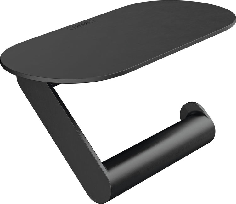 Hansgrohe walltoris porte-rouleau de papier toilette 23x9,7x3,4cm noir mat