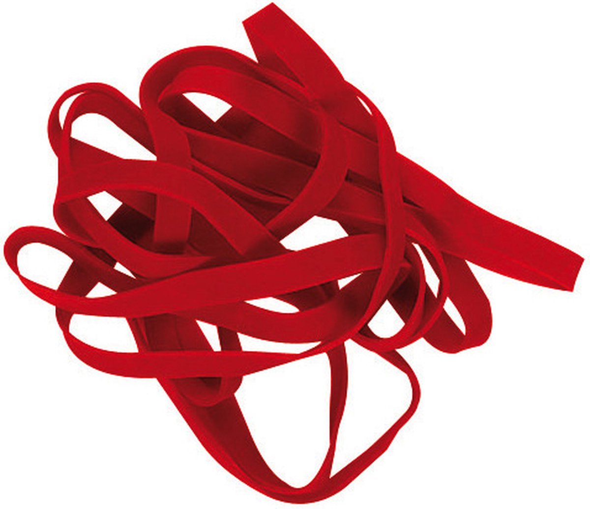 Elastiques Alco - contenu 500 grammes - 130x10mm - rouge - al-756