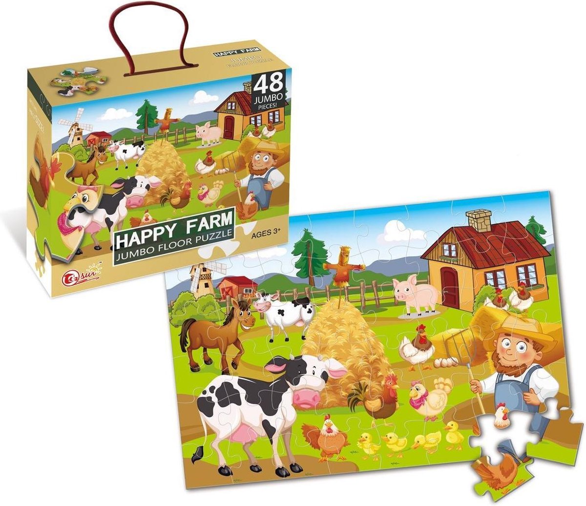 Amuuso puzzle ferme 90x60 - 48 pcs.