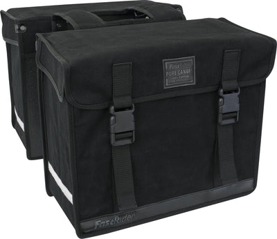 Sacoche de vélo double Fastrider en toile 47l basics