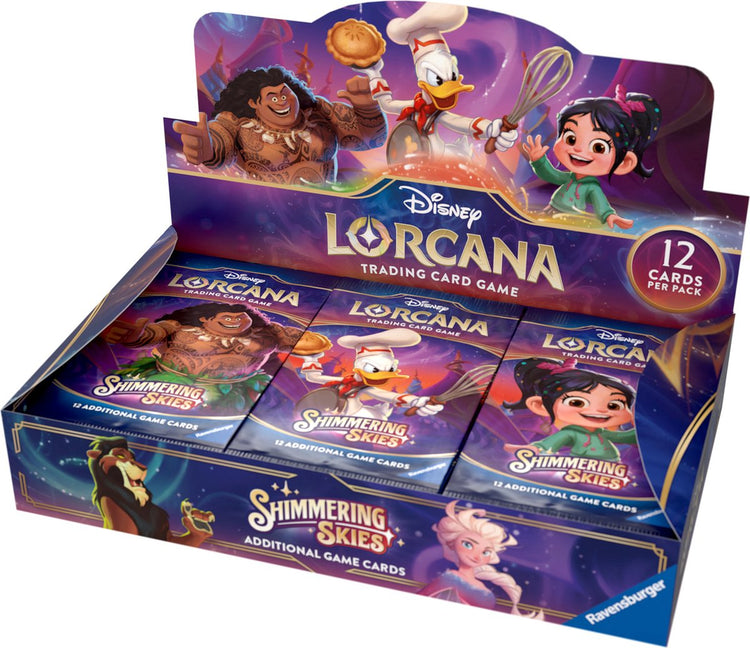 Disney Lorcana TCG - Ciel chatoyant - Présentoir booster (24 boosters)