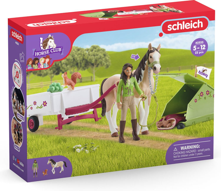 Trip de camping de Schleich Horse Club Sarah 42533