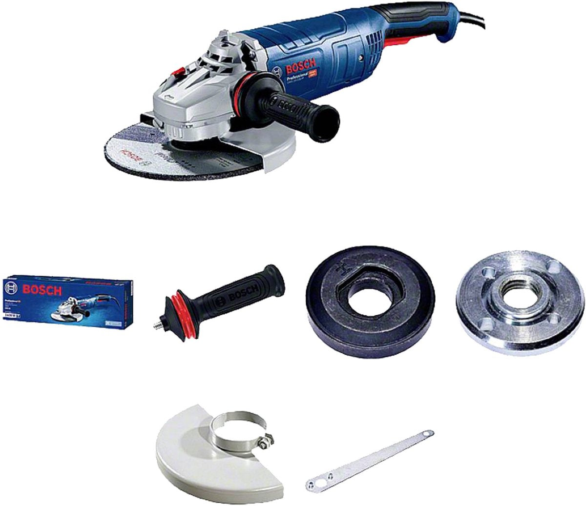 Meuleuse d'angle Bosch professional gws 24-230 p 2400w - 06018c3100