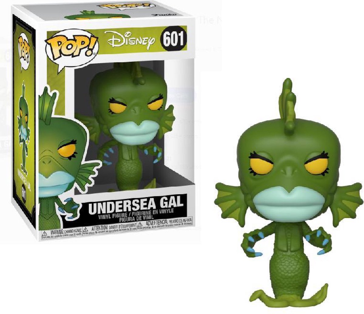 Funko-pop ! Disney : L'Étrange Noël de Monsieur Jack - Undersea Gal