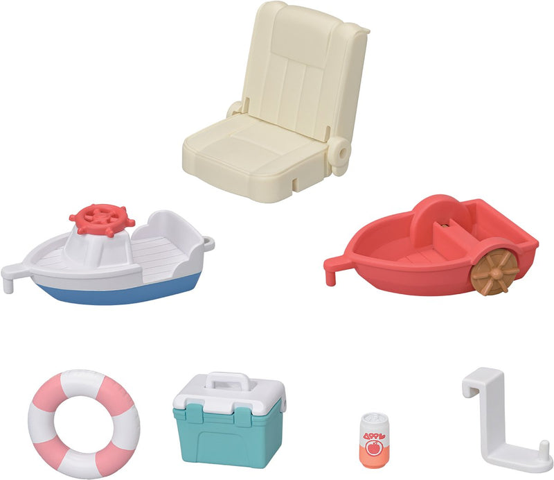 Bateau Sylvanian family 5864 avec joint doux et velouté