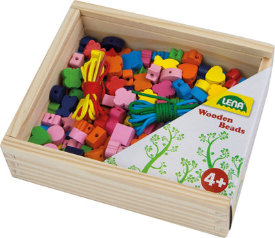 Lena collier de perles junior 17 x 14,5 cm bois 165 pièces