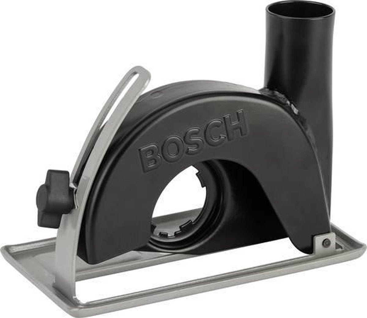 Bosch - traîneau de guidage avec raccord d'extraction pour coupe 115 125 mm