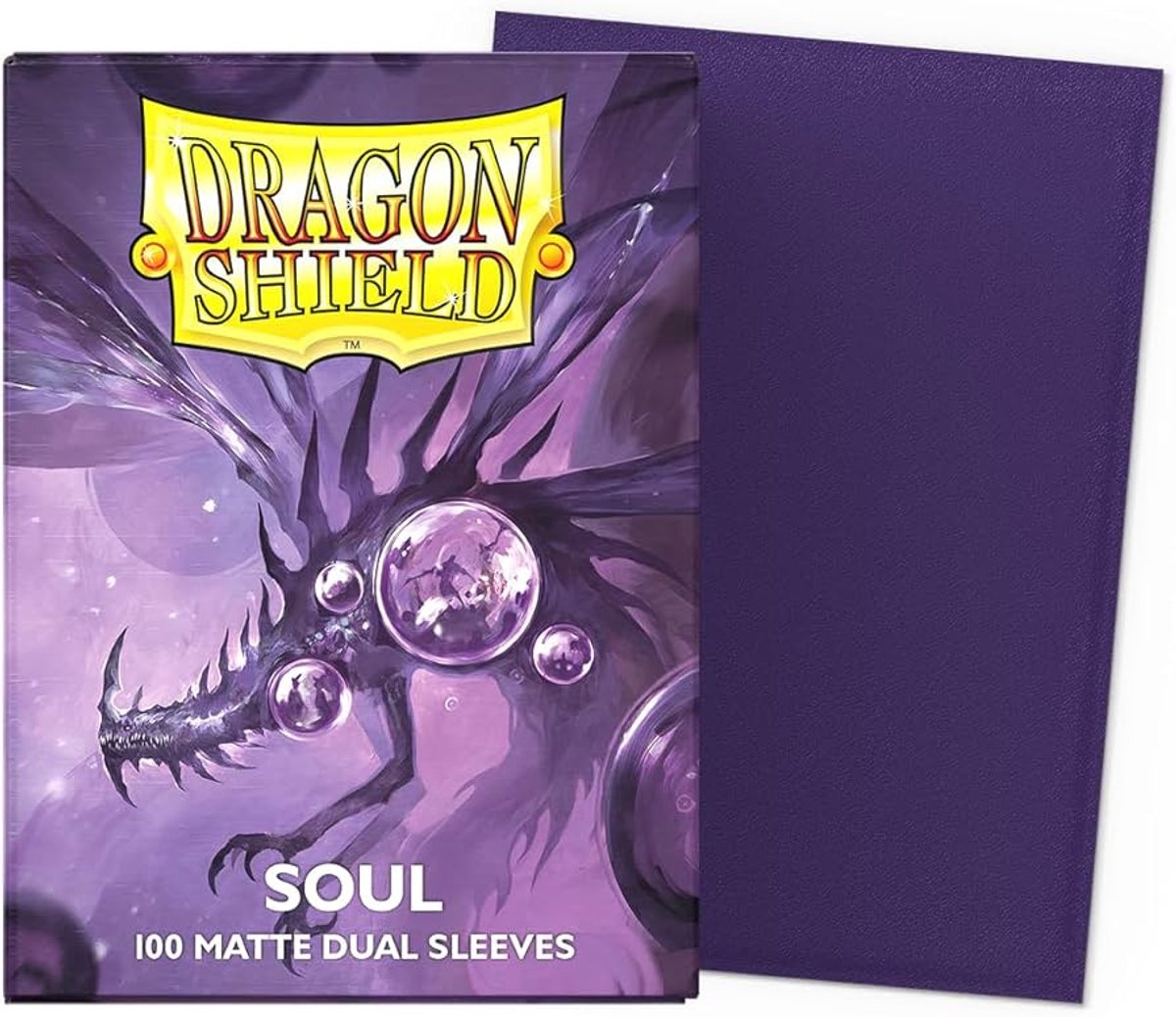 Dragonshield coffret 100 pochettes double mat soul