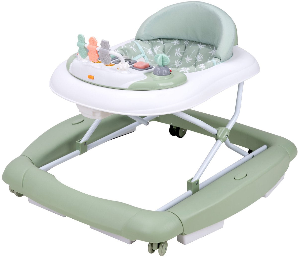 Topmark Chaise de marche 2 en 1 jean - vert