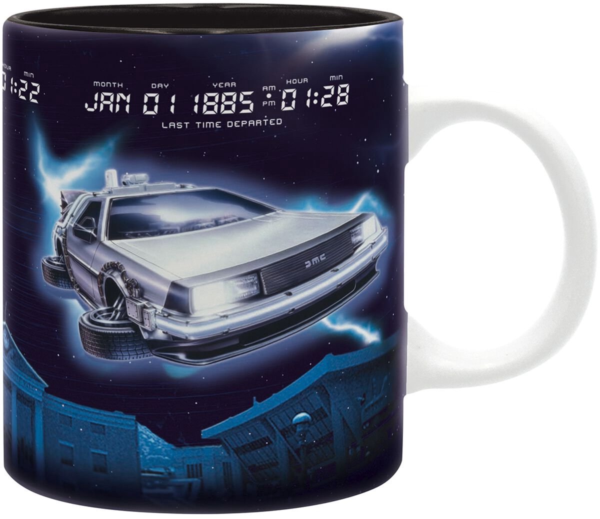 Zurück in die zkunft retour vers le futur tasse Delorean - 320 ml - plastique